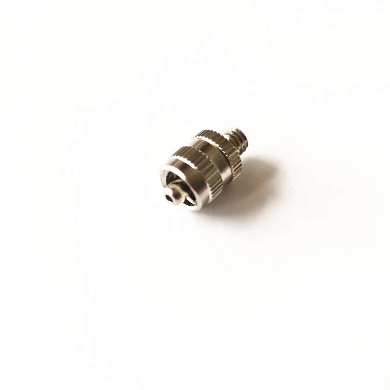 metal luer lock connector M6 male thread adapter equipment for breeders and vets syringe accessories dispensing adhesive fitting