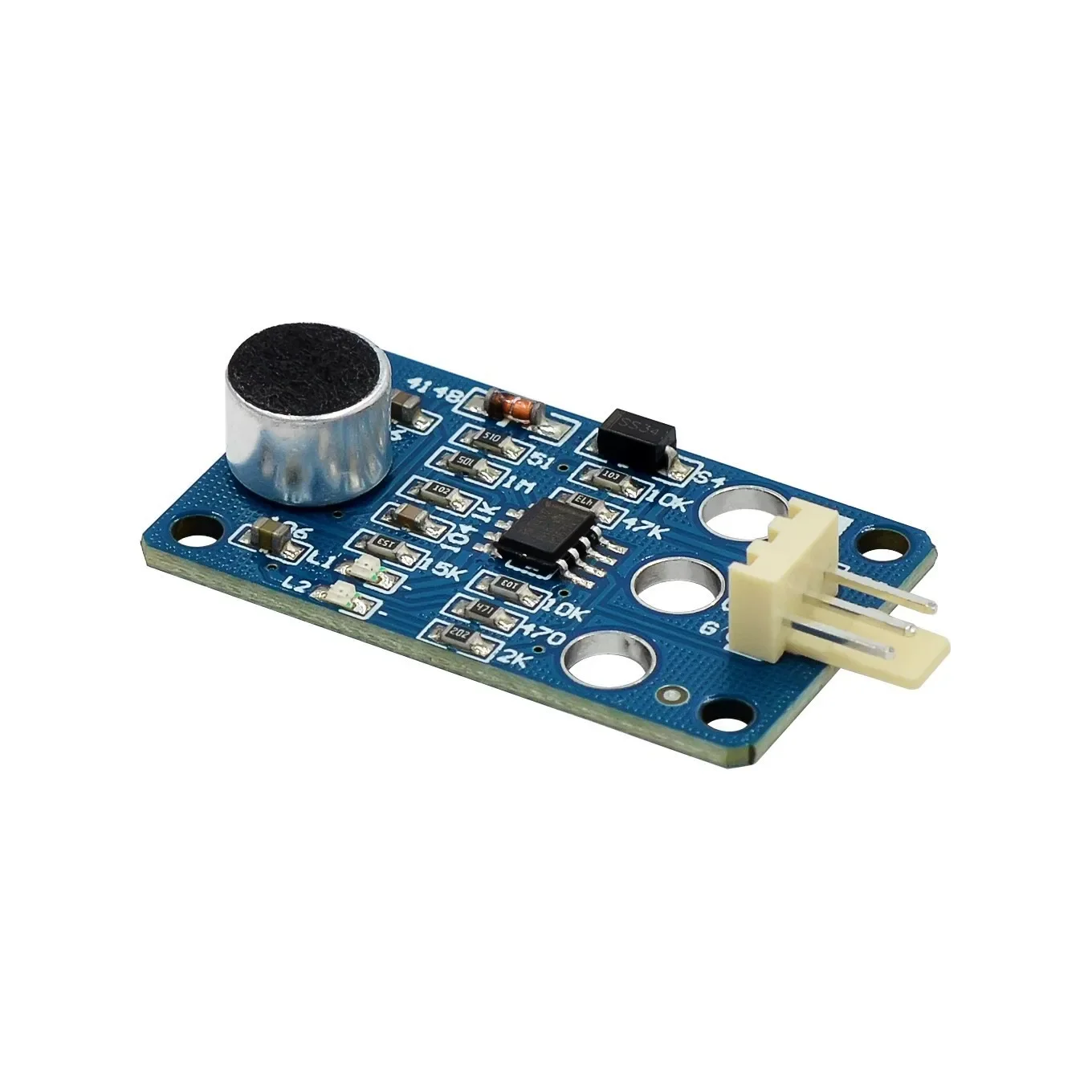 Analog volume decibel detection LM2904 sound intensity detection module noise sound control sensor microphone module