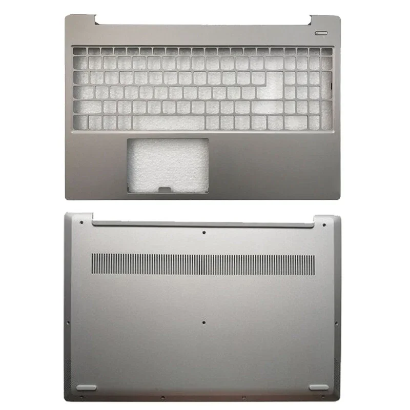 

Верхняя/нижняя крышка упора для рук для Lenovo Ideapad S340-15IWL S340-15API, серебристая