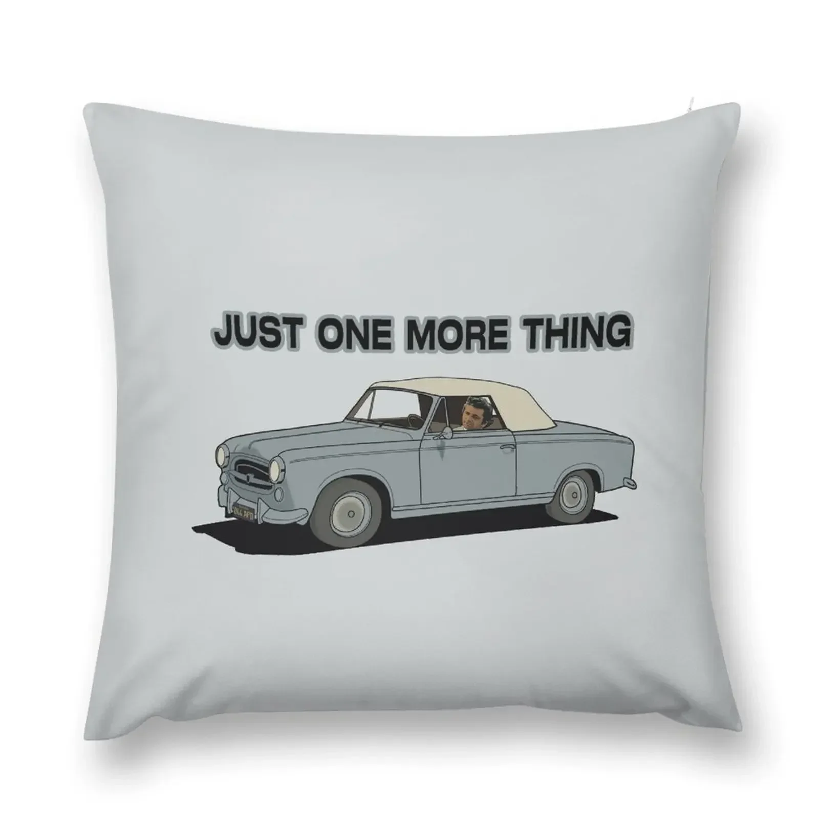 Columbo driving - Just one more thing Throw Pillow Couch Pillows Pillow Cover pillow