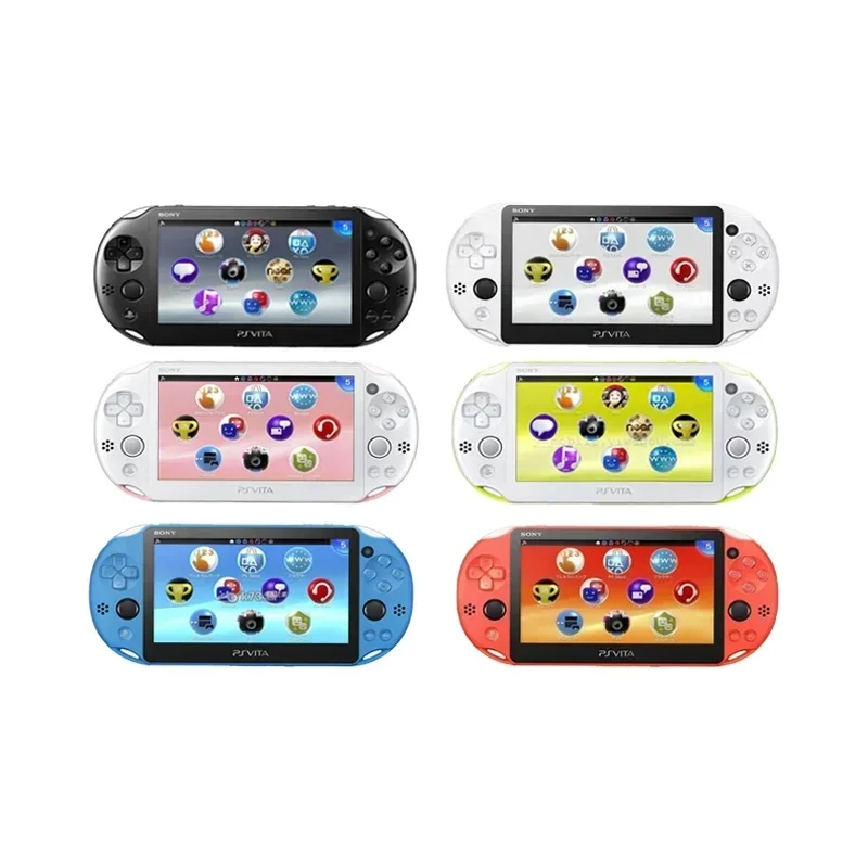 Original PsVita PSV 2000 Retro Handheld Video Game Console Touch Screen PKGJ Store Free Games PSV2000 PS Vita 2000 Slim