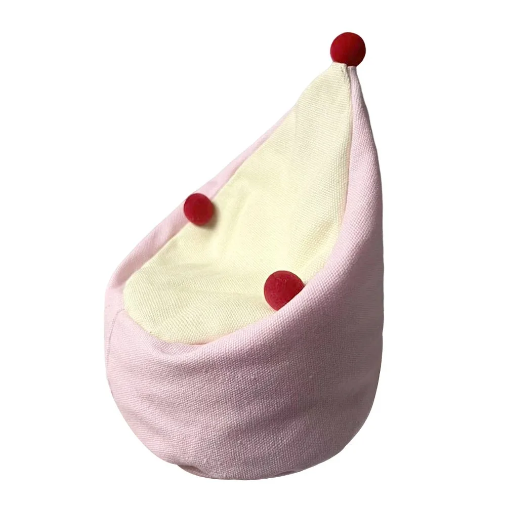6 Points Design Mini Sofa Soft Fabric Cushion Pillow Doll Accessories European Style Creative Design Mini Furniture