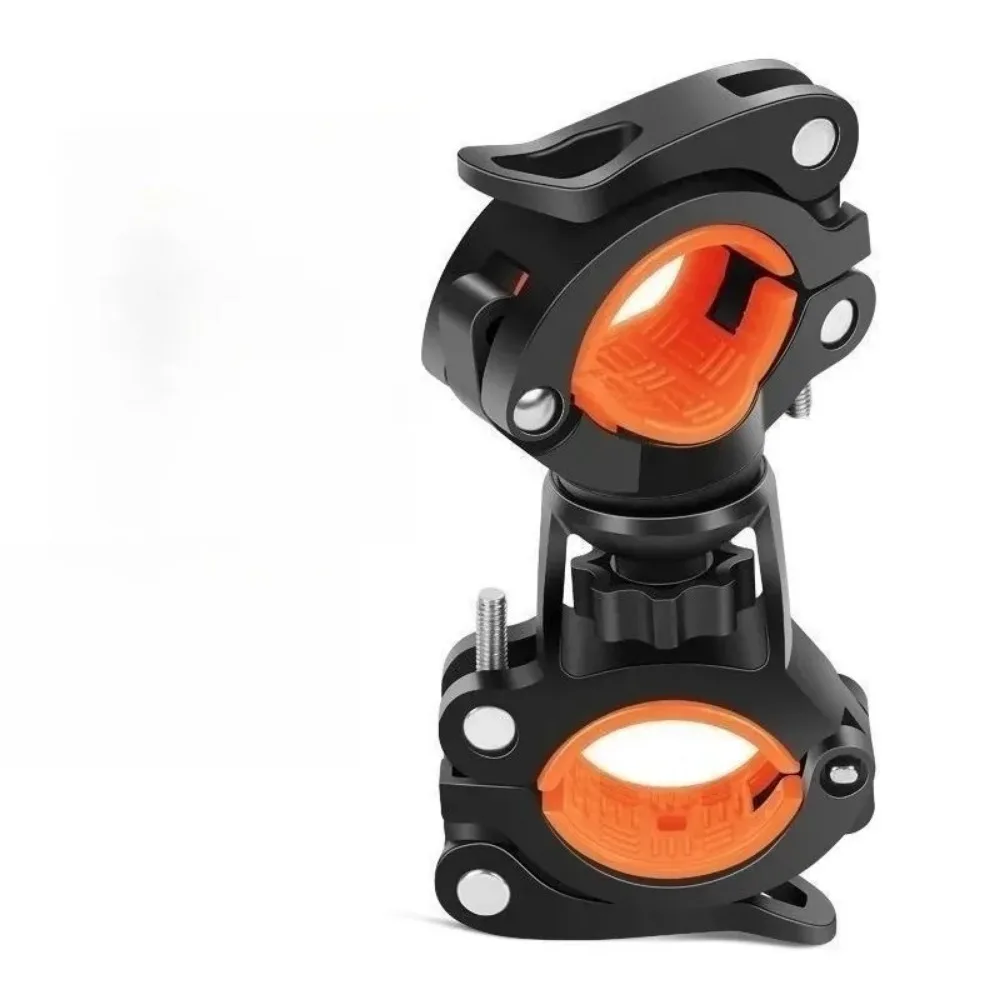 LED Flashlight Stand Cycling Accessories WEST BIKING Bike Light Bracket Multifunctional 360 Degree Rotatable Bicycle Lamp Holder