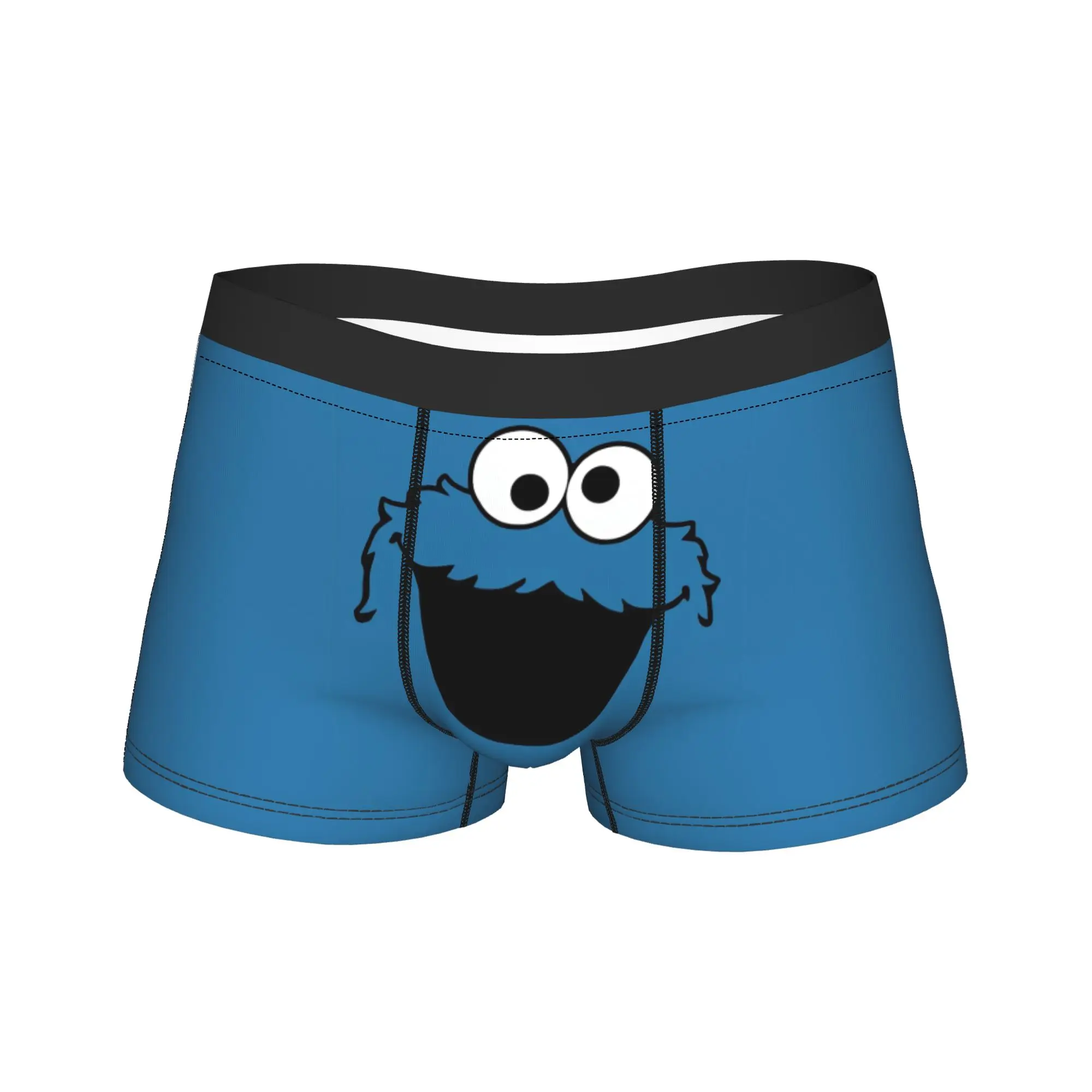Cookies Cute Monsters Merch Boxers Briefs Funny Underwear Cartoon Cookie Boxer Shorts Gag Gift For Men