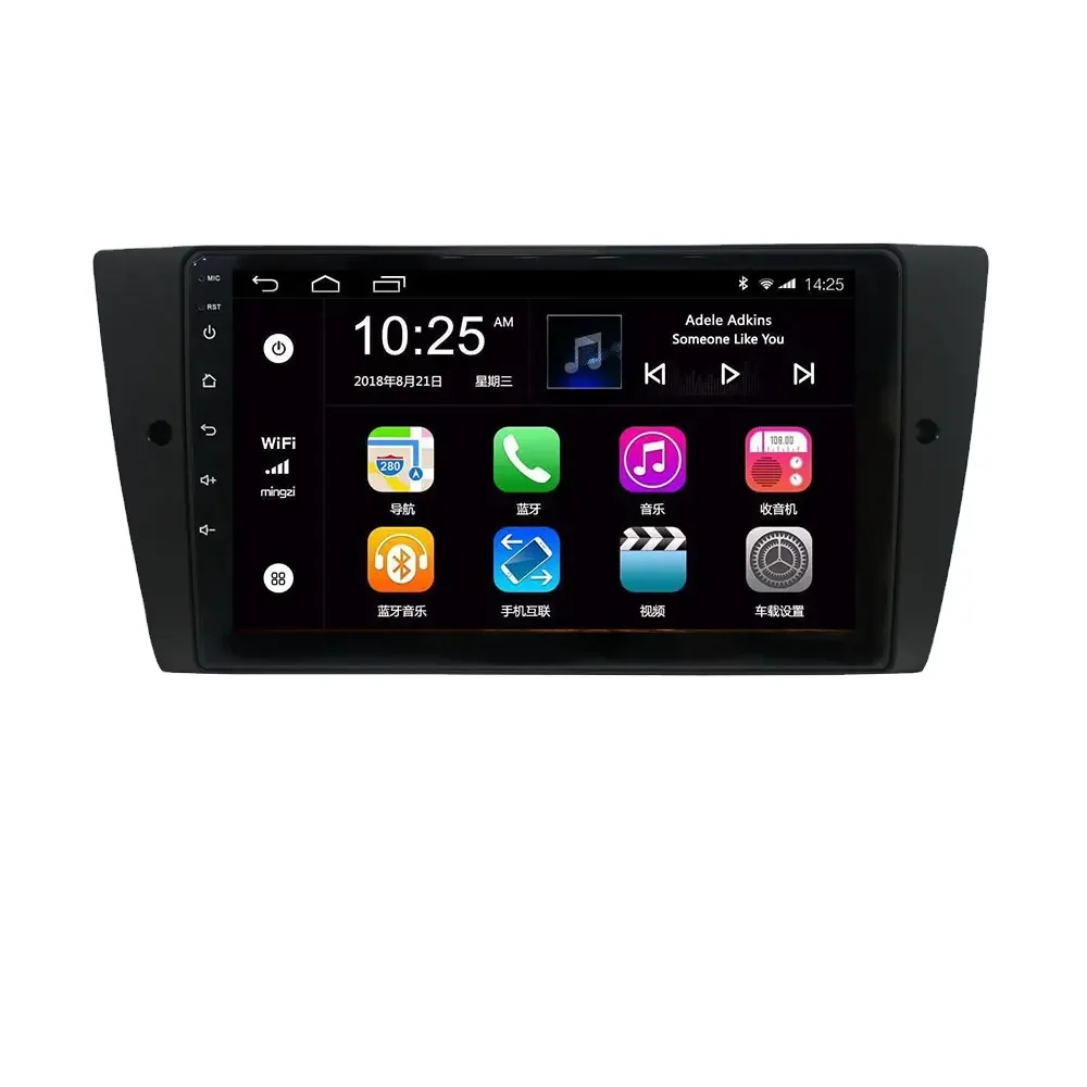 

Автомобильный экран Krando Android Car-play, авто радио FM 1280*720, сенсорный экран, GPS-навигация, 8-ядерный DSP для BMW 3 серии E90 2005-2013