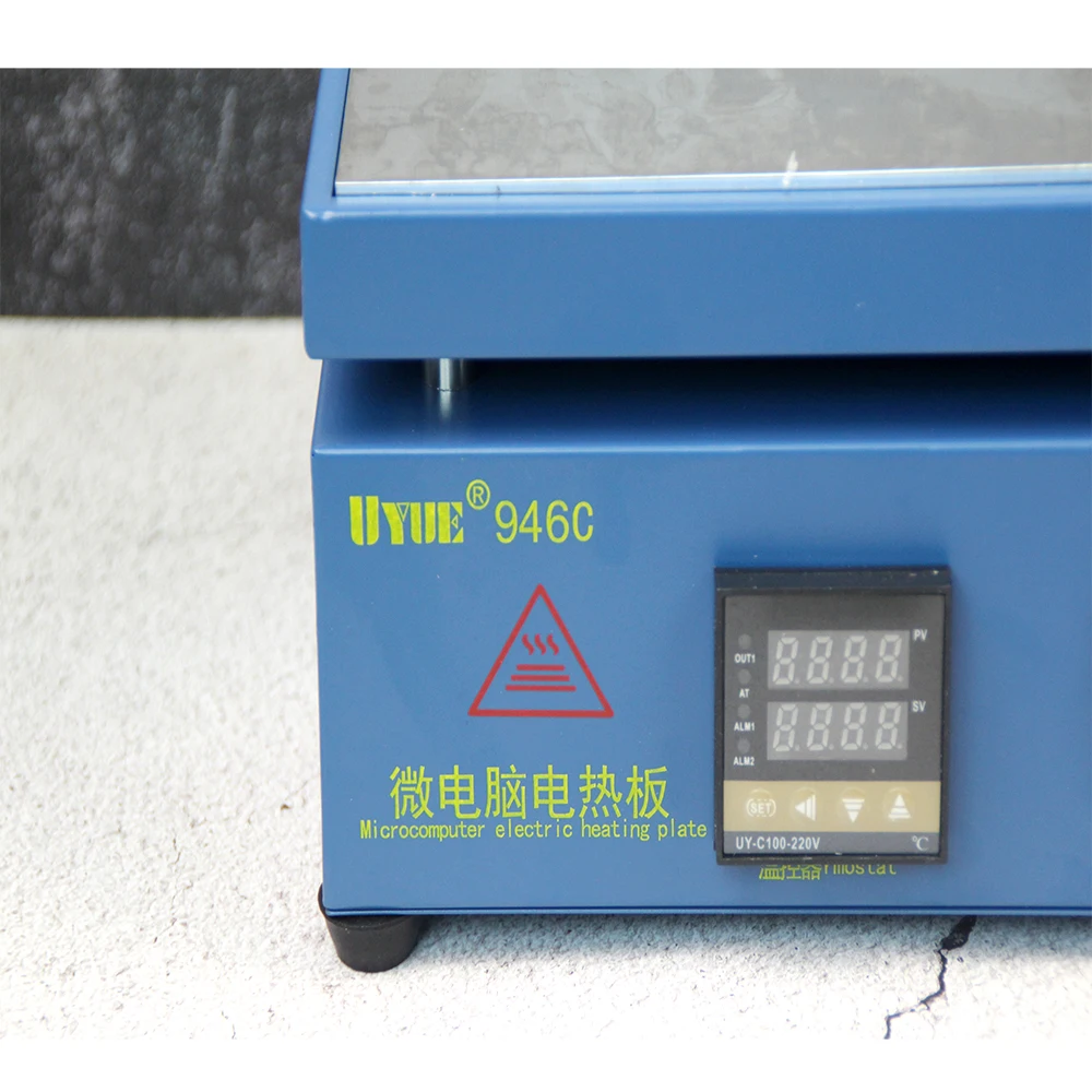 В наличии на украинском складе UYUE 946C электронная горячая пластина ЖК-цифровой дисплей подогревательная станция для печатной платы SMD сенсорный ЖК-экран отдельно