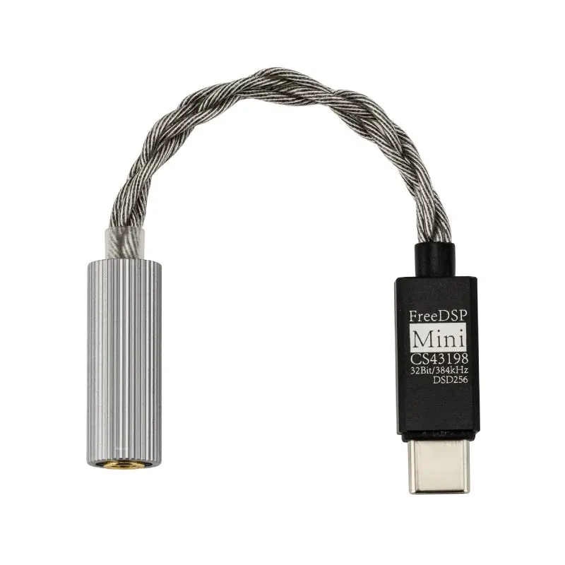 

MOONDROP FreeDSP Mini HiFi портативный миниатюрный декодирующий усилитель USB-C, оснащенный адаптером CS43198 3,5 мм CITA