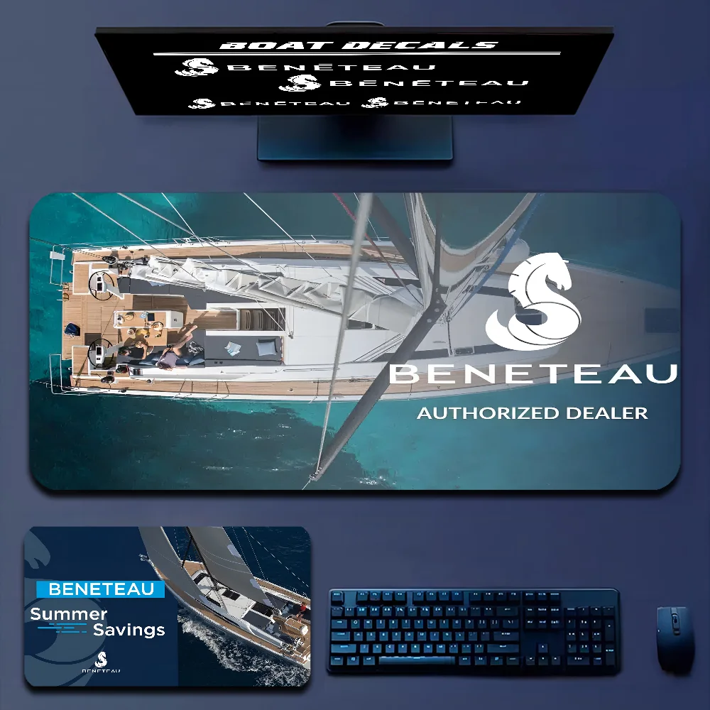 BENETEAU Animation Cartoon Anime Gaming Mouse Pad Keyboard Mouse Mats Desk Mat Accessories Desktop Mat