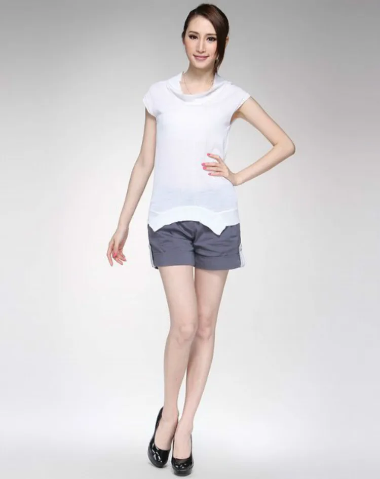 

Simple round Ne Side Slit Linen Sweater EXM0930 Summer 203 Viscose Fiber 52.4% Flax Fiber 47.6% Women's Premium Sweater