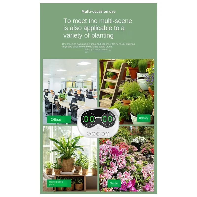 Usbcharging Intelligent Timing Irrigation Controller Indoor Plant Garden Lawn Flower Pot Automatic Drip Watering Machine