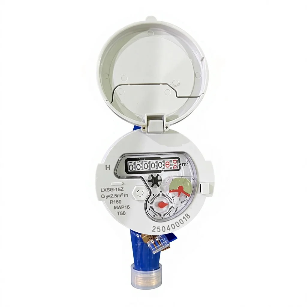 15mm Brass Multi Jet Water Meter DN15 Non Magnetic Pulse Output IP68 Remote Reading