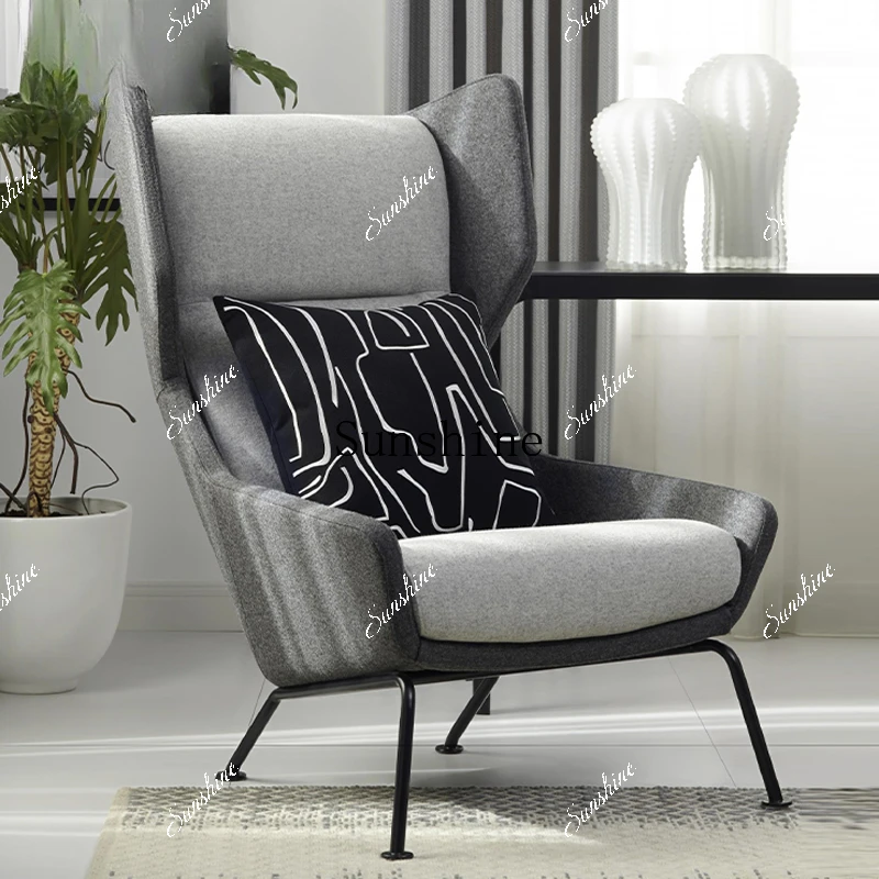 

Modern simple living room small sofa balcony casual decoration sofa chair FT