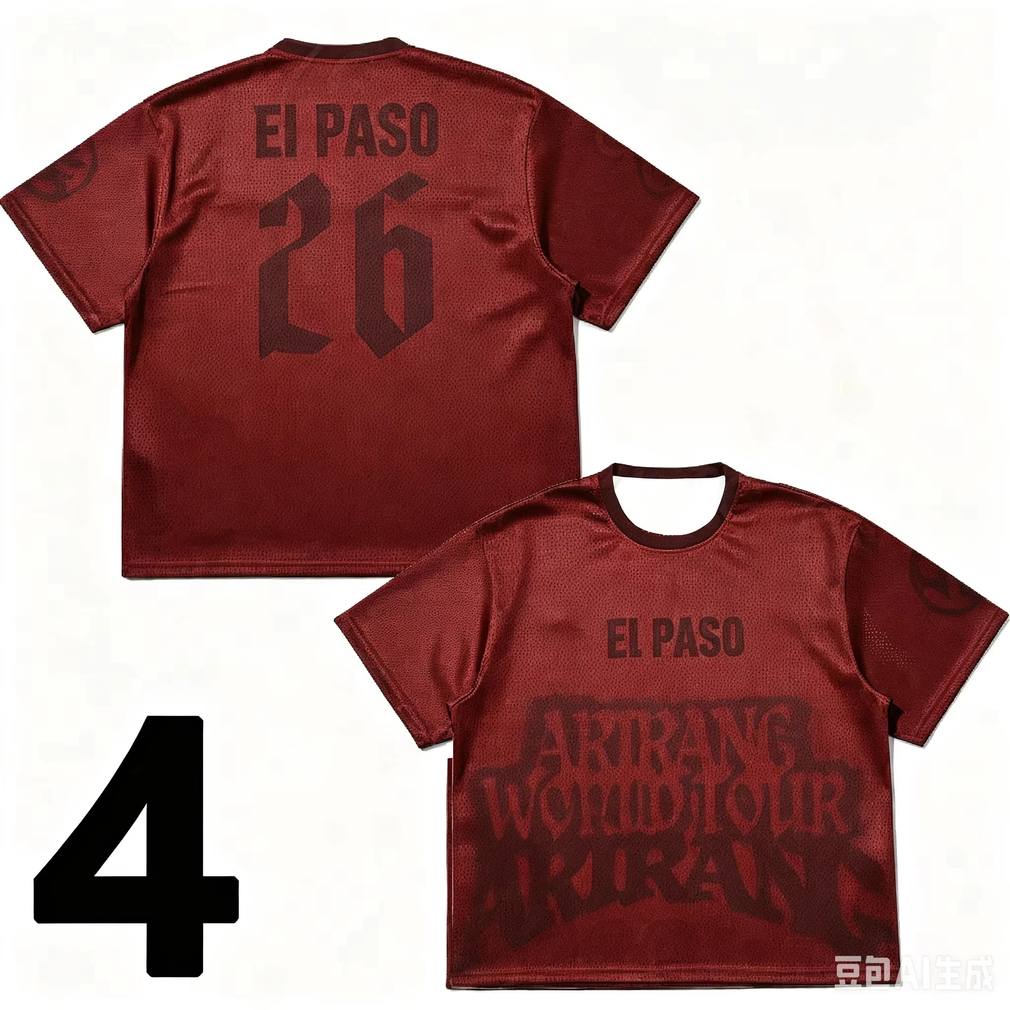 Sommer Arirang Tour City Jersey T-Shirt Sport Fußballtrikot Oberteil Herren Freizeit T-Shirt Atmungsaktives Kurzarm-Oberteil für Männer und Frauen – Detail 9