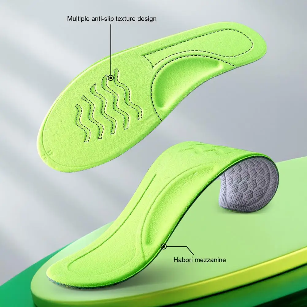 

All-day Comfort Insoles Comfortable Insoles Breathable Mesh Insoles for Sports Wear Sweat-absorbing Shoe Inserts with for Work