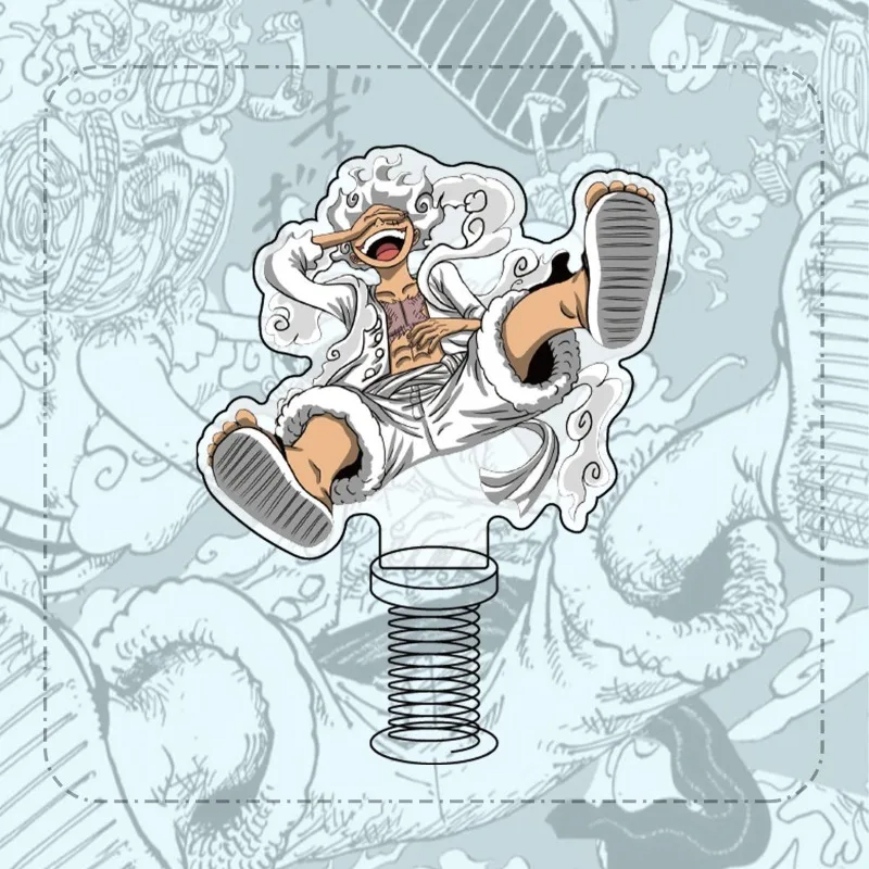 

Cartoon Character Stand One Piece Luffy High-looking Creative Fashion Trend Car Desktop Ornaments Couple Keychain Birthday Gift