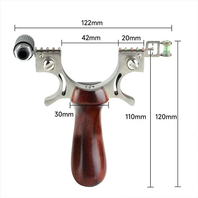 Laser Aiming Slingsshot 304 Metal CNC Fast Pressure Slingshot Outdoor Hunting Shooting Archery Tirachinas Gun Games Toy Gun