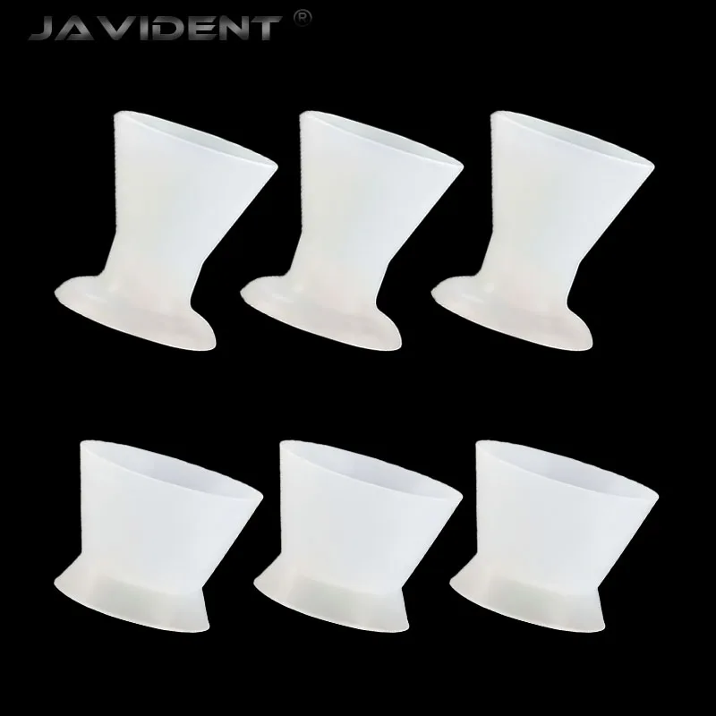 

4Pcs Dental Silicone Self-Curing Cup Rubber Bowl for Mixing Cement Suitable for High-Temperature Sterilization Dental Materials