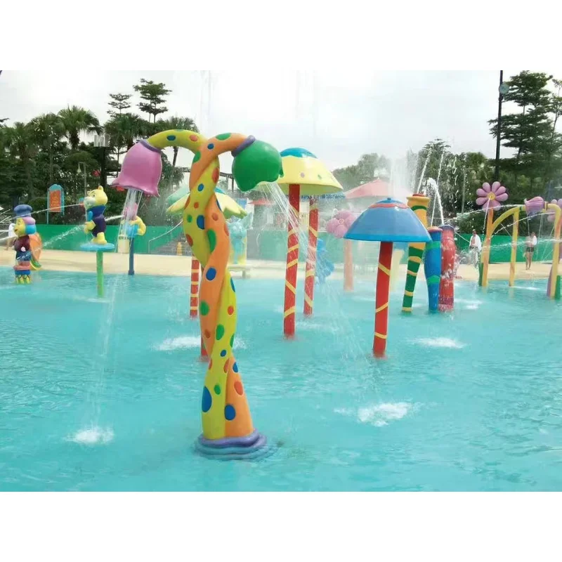 Piscina acuática al aire libre, parque infantil, arco de juego para niños, cubo rociador, rociador de salpicaduras, equipo de juego de agua para niños