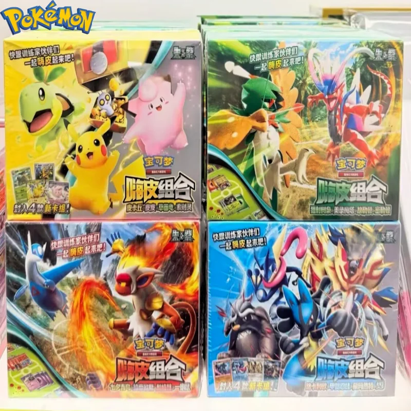 本物のポケモン-ptcg-スカーレット-バイオレット-ハッピーセット-vol4-デッキ簡易カード-ピカチュウ-チャリザード-ex-コレクション-トレーディング-カード-ゲーム-ギフト