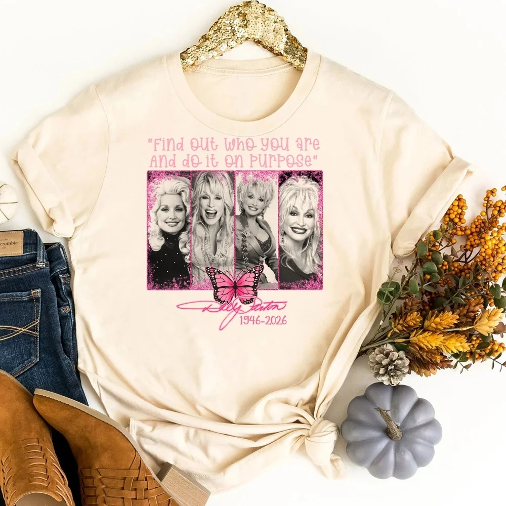 Dolly Parton tshirt women goth jojifuku 2000s top tees aesthetic korean fashion 80s cheap