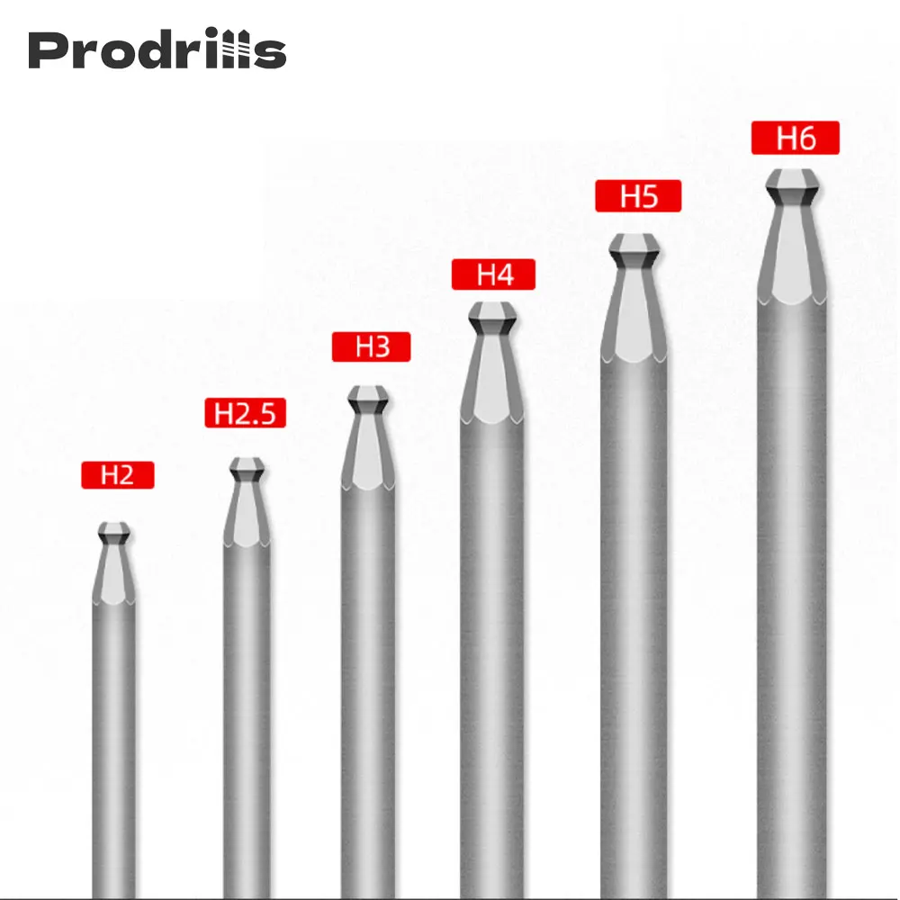 Magnetic Ball End Hexagon Head 65/100/150MM Hex Screwdriver Bits Drill Tools S2 Steel Screwdriver Drill