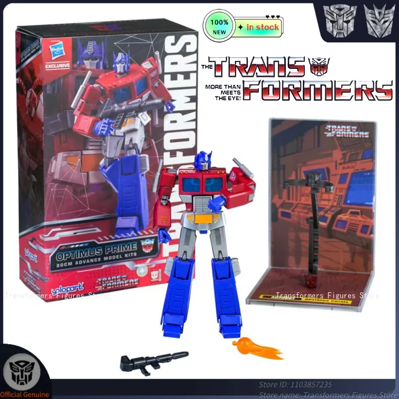새로운 Transforma 로봇 사전 조립 장난감 AMK Optimus Prime G1 영화 만화 액션 피규어 애니메이션 움직일 수있는 모델 인기 선물