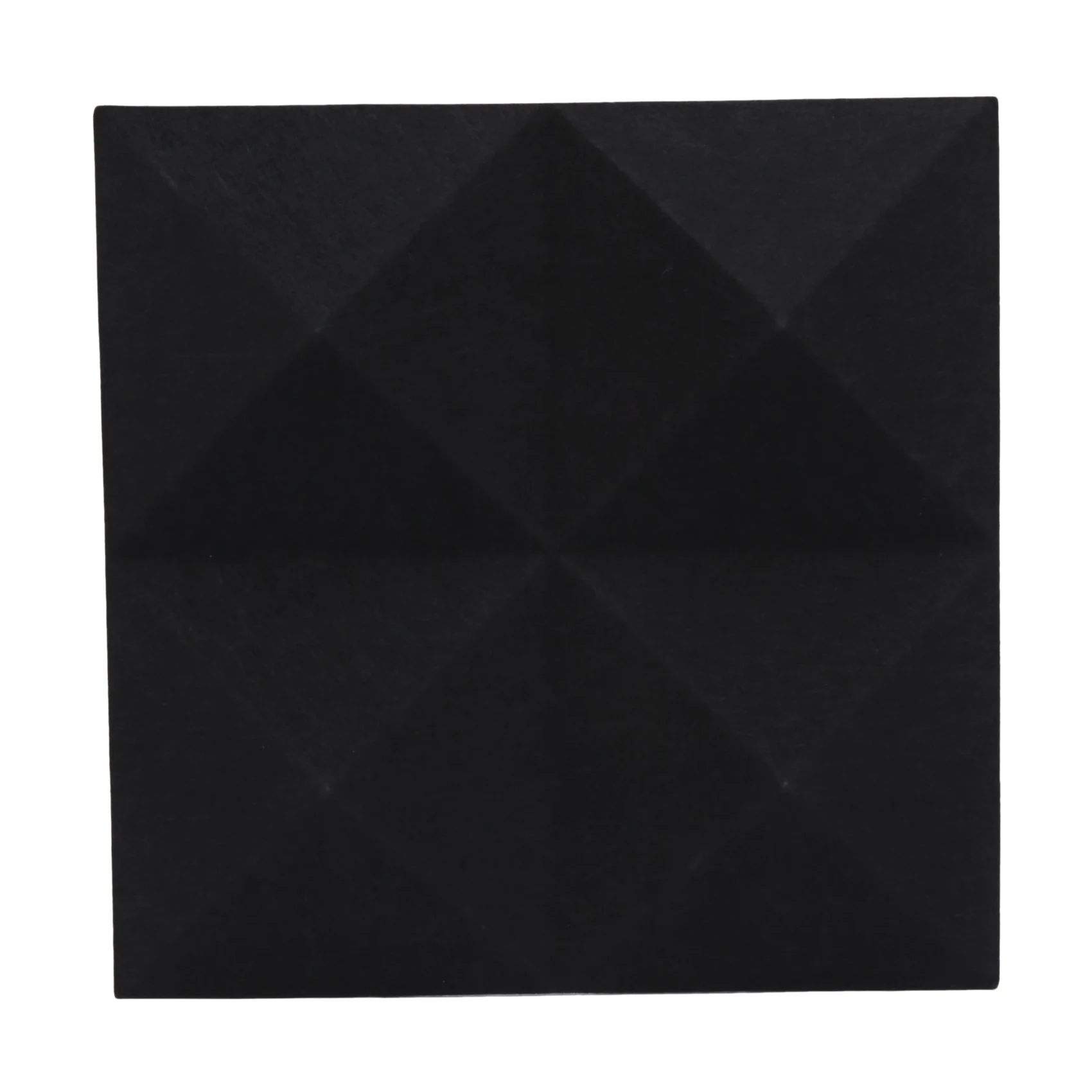 12Pack Pyramid Acoustic Absorption Panel,12X12X0.12Inch Soundproofing Panel,Great For Wall Decoration,Black