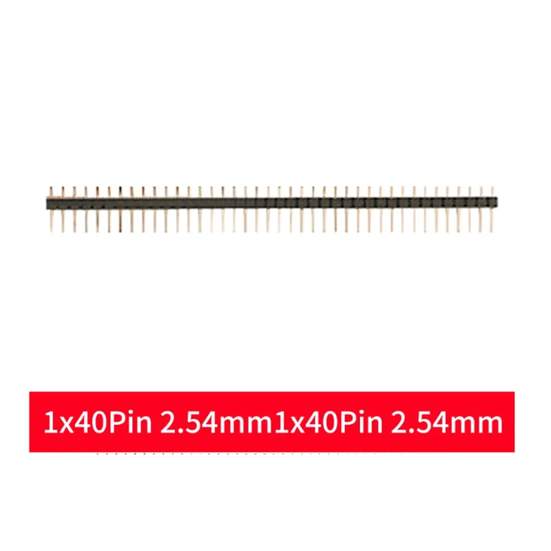 10PCS 1x40Pin 2.54mm Pitch Single Row Female PCB Socket Board Male Pin Header Connector For Arduino