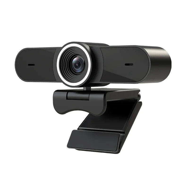 Factory sales video camera 4K office home camera 96degree wide angle webcam HD with tripod and privacy cover for skype zoom call