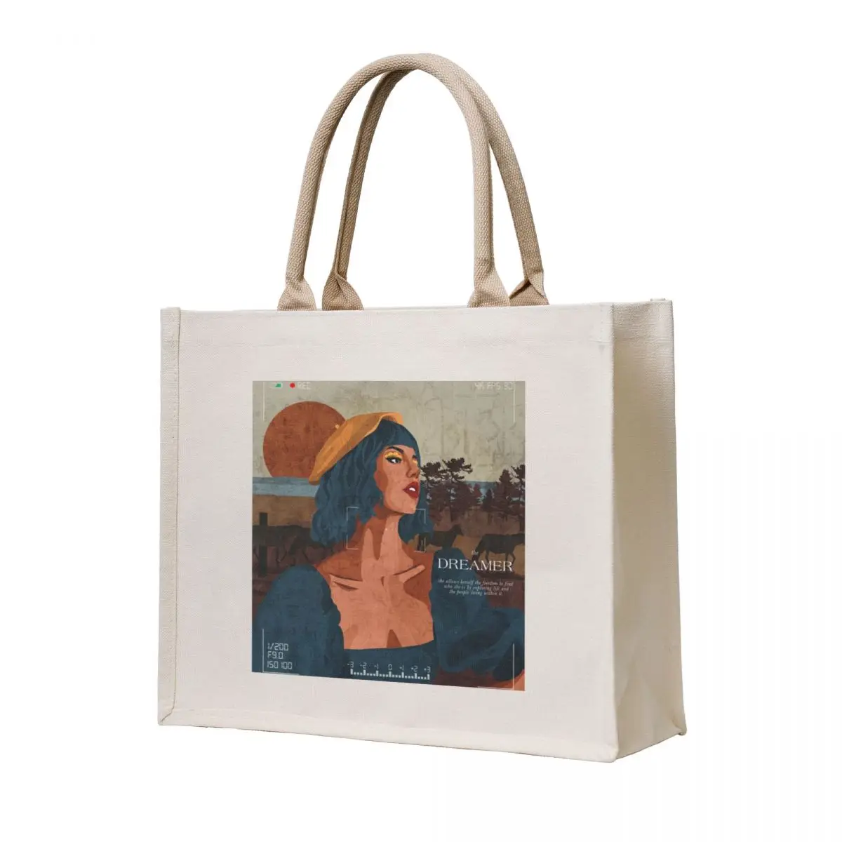 

the Dreamer Tote Bag tote bag screen eco pack Canvas bag for women