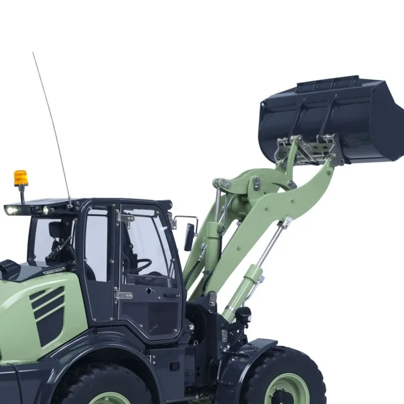 

1/14 LESU Radio Control Hydraulic Loader Aoue Metal RTR WA100M-8 4CH Valve RC Engineering Vehicle Quick Coupler Lights Sounds