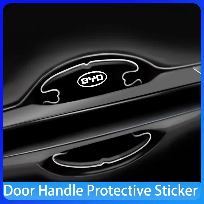 

Car door handle anti-collision strip protection strip Accessories For BYD F3 F0 S6 S7 E5 E6 M6 G3 G5 Car Decoration Accessories