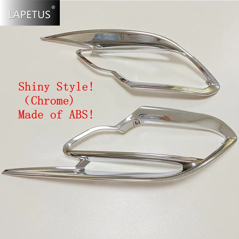 

Car Accessories Tail Rear Bumper Fog Lights Lamps Molding Decor Protect Cover Trim Fit For Mazda CX-9 CX9 2017 - 2020 ABS Chrome