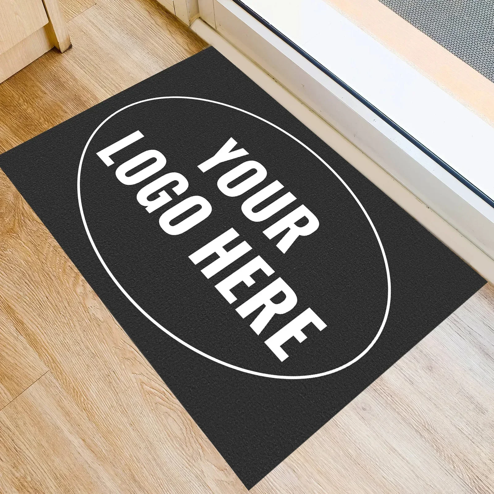 

Custom Doormat Personalized Rug Home Mat Non Slip Living Room Bedroom Carpet Eco Friendly Custom Text Logo Family Decor Entryway