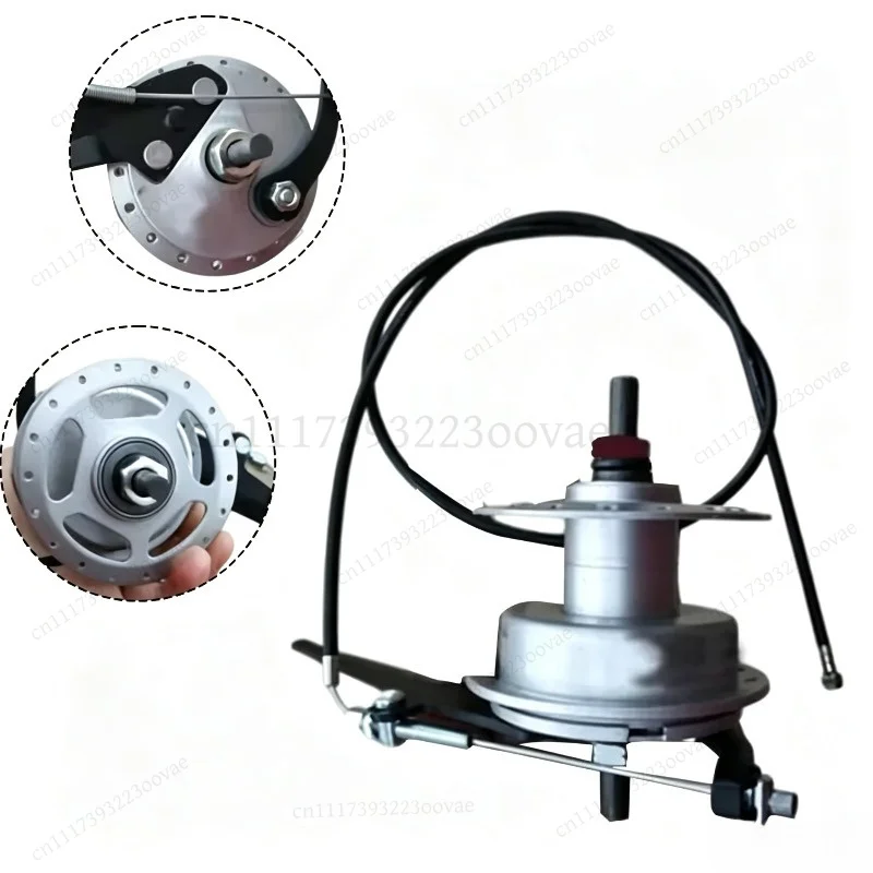 Df Front Hub Drum Brake 36 Spoke Holes 100mm Vintage Touring Bicycle Hub With Gate Wire Biking Replacement Accessories
