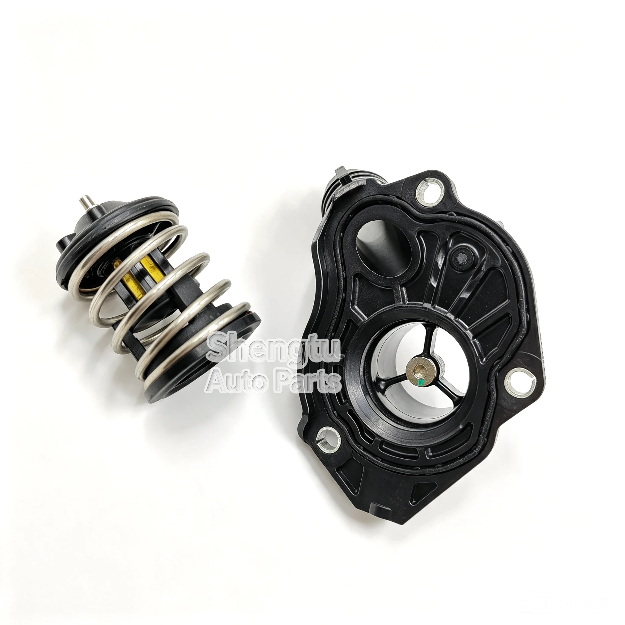 1Set Engine Coolant Thermostat With Gasket 11518516203 for BMW F20 F21 E90 E91 E92 E93 F30 F34 F36 F10 F11 E84 F25 N47 3