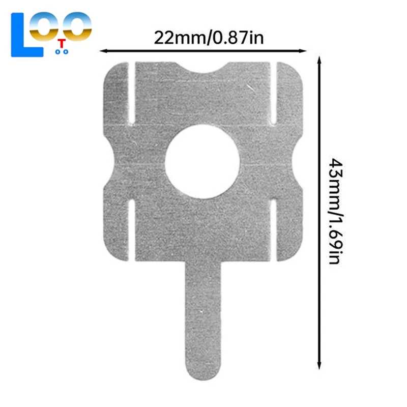 30 шт. 18650 литиевая батарея, никелевый лист, многоугольная батарея, никелевый лист для точечной сварки, батарейки, соединительные листы