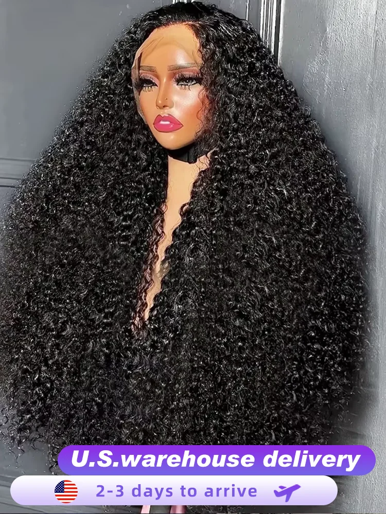 

13x6 HD 280% Density Raw Curly Wigs Water Wave Lace Frontal Human Hair Wig 30 46Inch Loose Deep Wave Lace Front Human Hair Wigs