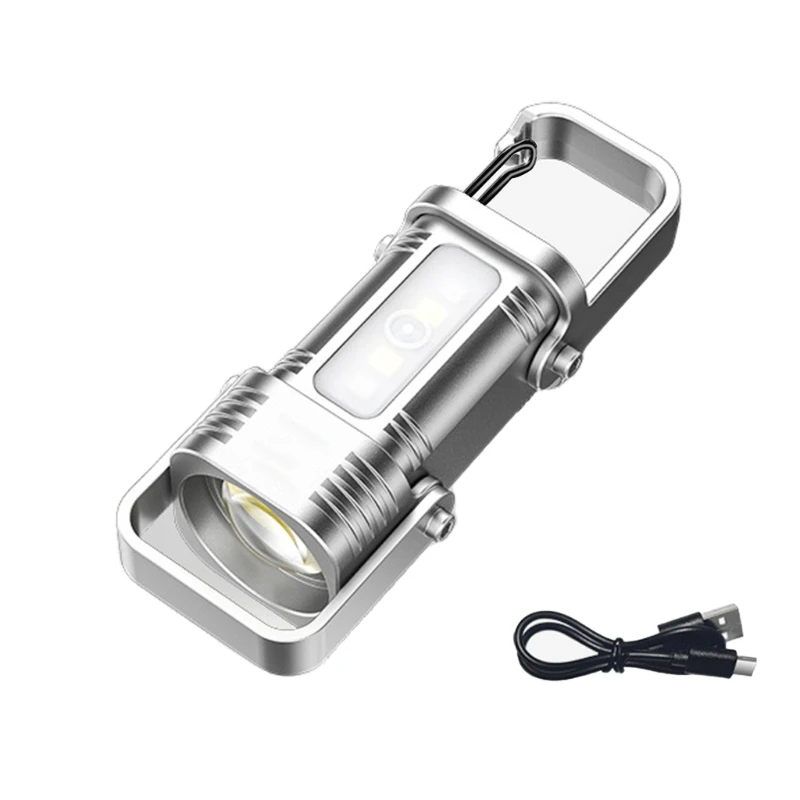 

Rechargeable Inspection Light Keychain Flashlights Pendants Camping Supply