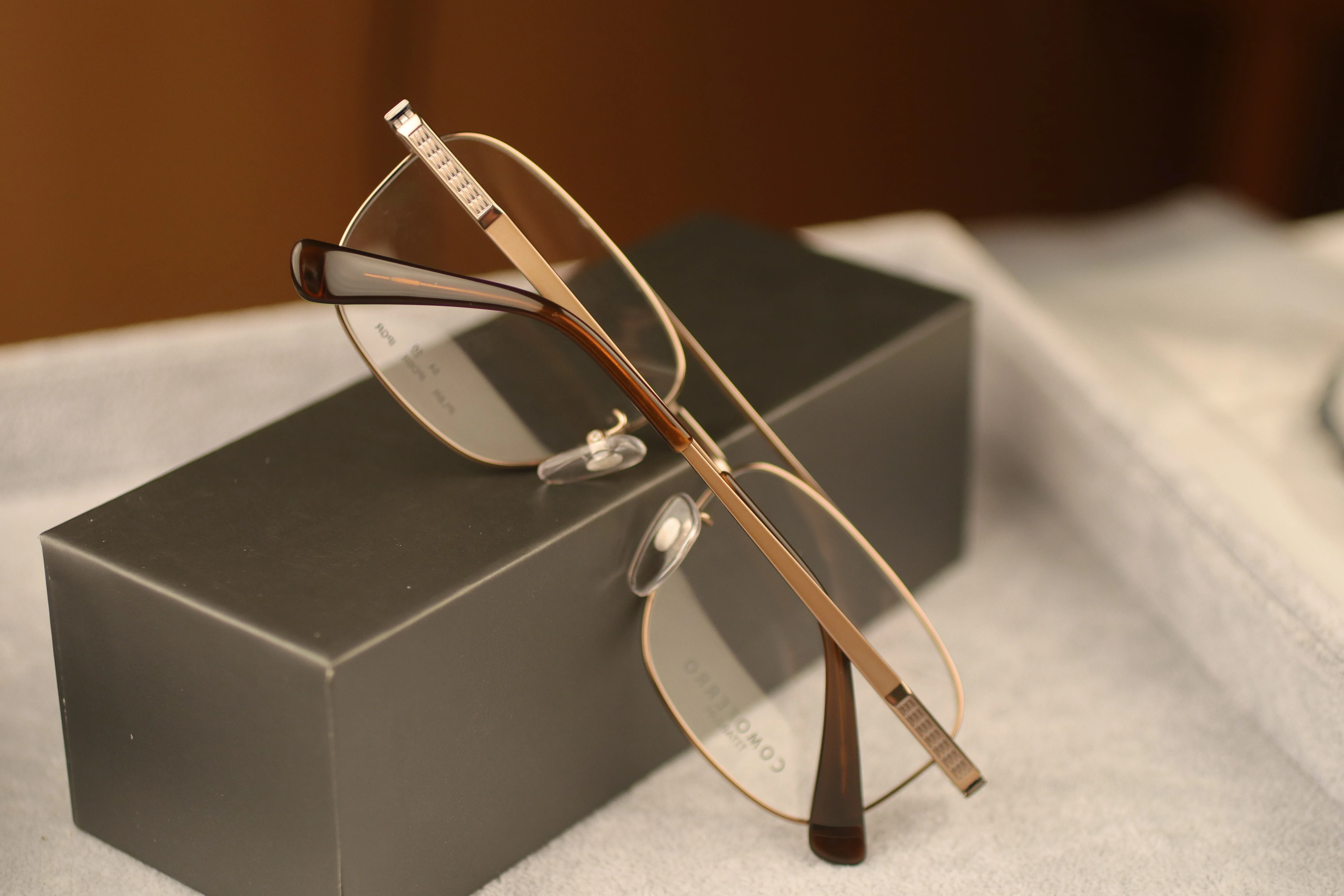 Japanese Designer Brand Pure Titanium Ultra-light Men's Glasses Frame prescription glasses men