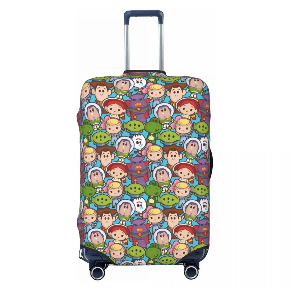 

Custom Toy Story Anime Luggage Cover Elastic Comic Travel Suitcase Protective Covers Fits 18-32 Inch