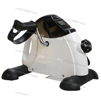 Under Desk Bike Pedal Exerciser Mini Stepper ,For Arms and Legs Portable with LCD Display