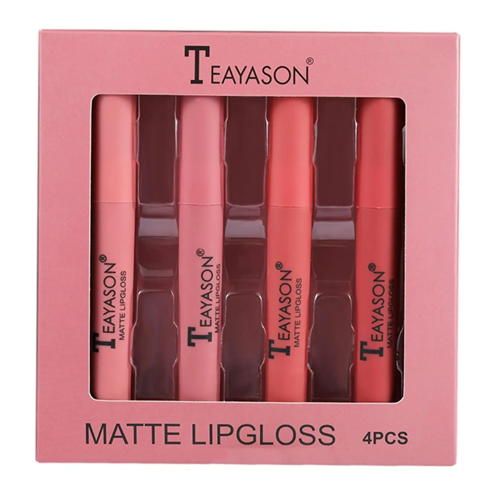 Batom fosco de longa duração brilho labial hidratante kit de maquiagem não pegajoso para uso profissional