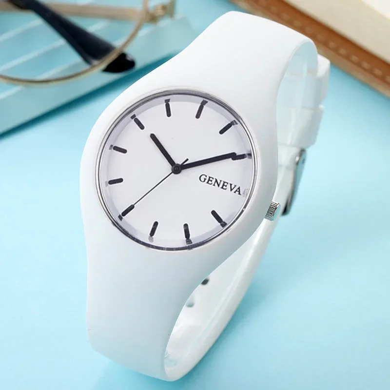 Reloj Mujer 2021 Women\'s Watches Famous Brand Quartz Watch Women Fashion Casual Sports Silicone Wristwatch Hot Kobiet Zegarka