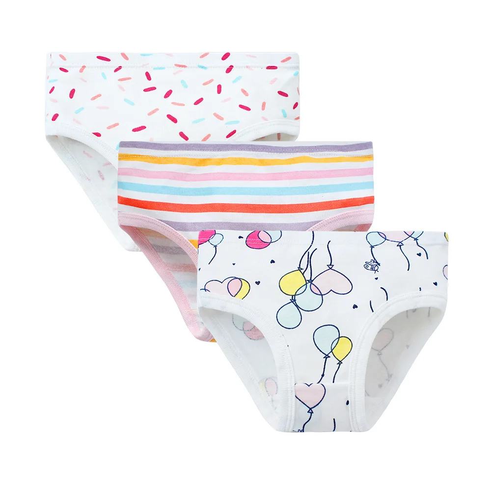 1/3/6/9 Pcs Kinder Mädchen Höschen 100% Baumwolle Weiche Hübsche Cartoon Einhorn Druck Unterwäsche Für Mädchen unterwäsche Boxer Atmungsaktiv – Detail 19