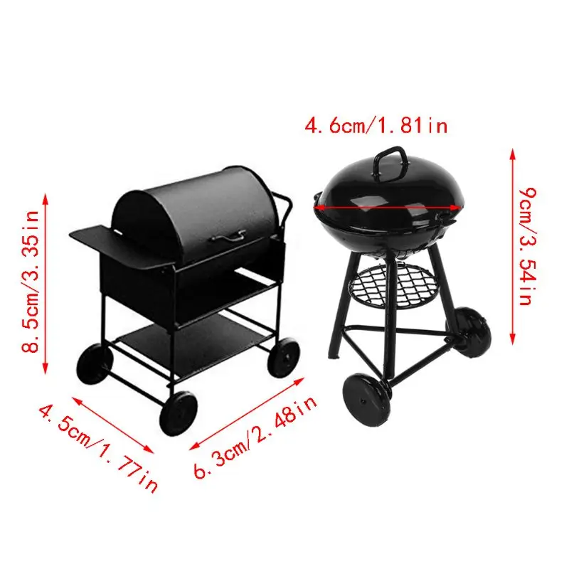 Dla lalki Mini grill Grill dziewczęcy udawaj, że bawisz się impreza dla dzieci do zabawy zabawna zabawka stołowa najlepszy dla