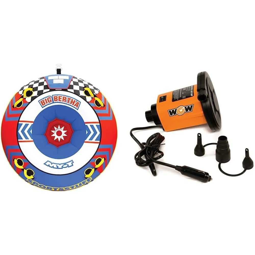 أنبوب قابل للنفخ متعدد الراكب للأنشطة المائية مع ميزة توصيل سريعة وسطح نايلون متين #1