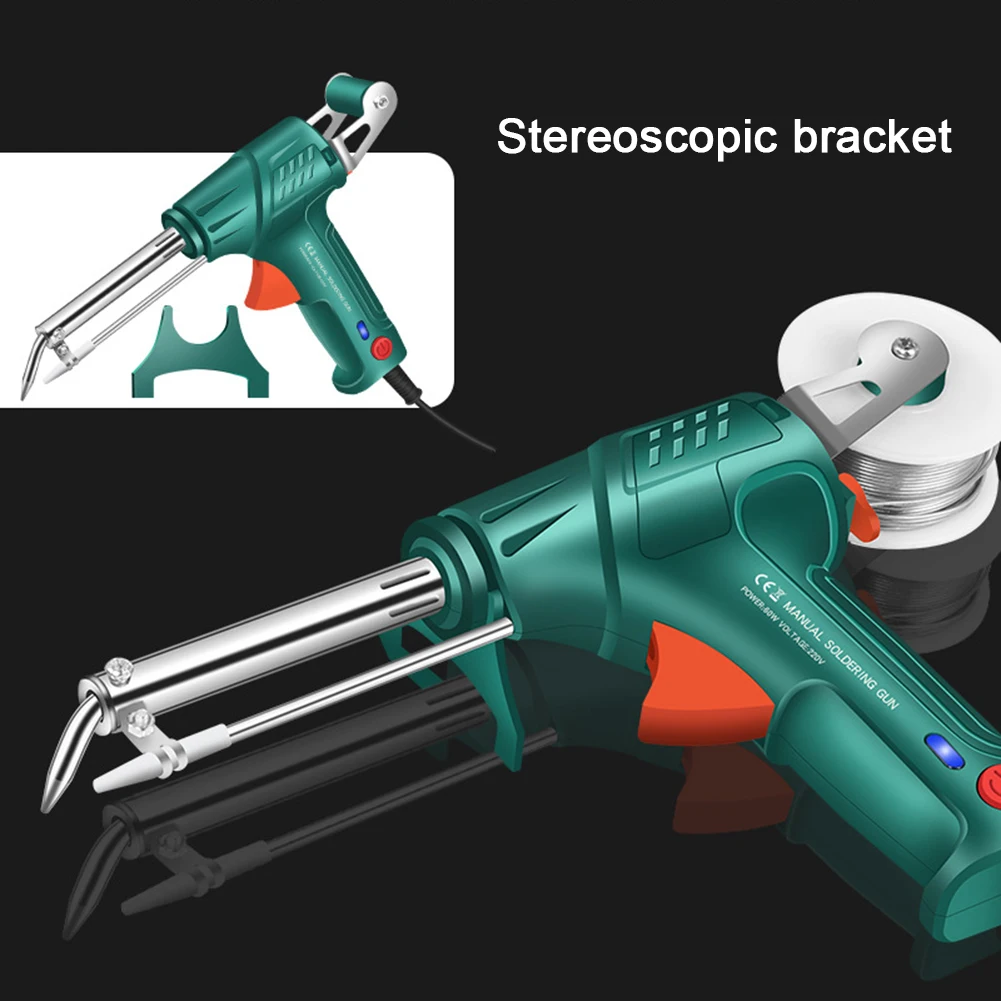 

Электрический паяльник, пистолет, ручной паяльник с внутренним нагревом, автоматическая отправка оловянного пистолета, паяльный сварочный инструмент для ремонта
