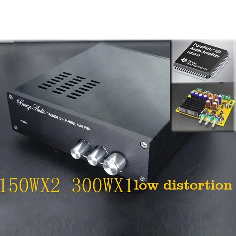 Finished TAS5630 300W+150Wx2 Hifi 2.1 Audio Stereo Digital Power Amplifier Board Subwoofer Class D Amplifier amp