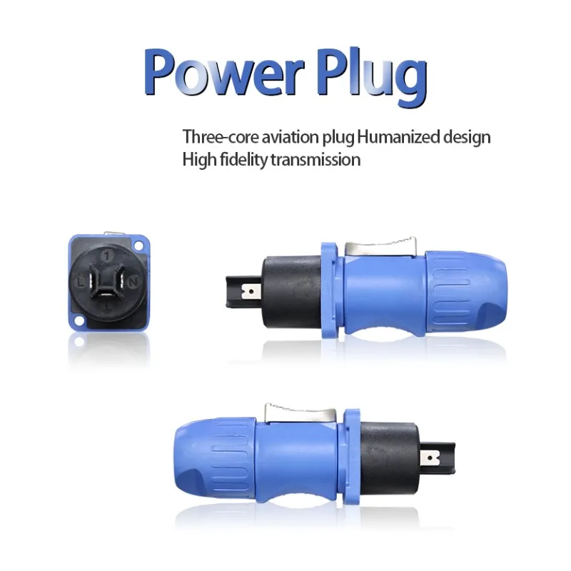 Network Cable Aviation Plug For LED Screen Connection LED Indoor Outdoor Rental Events Easy To Use 20A